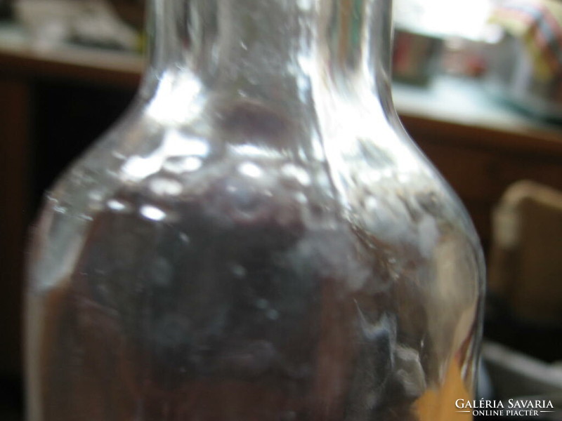 Retro FEDERAL LAW FORBIDS SALE OR RE USE OF THIS BOTTLE  MONINPEX HUNGARY BUDAPEST kis palack