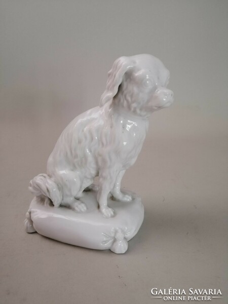 KPM BERLIN  -  PORCELÁN SPÁNIEL  -  1850 KÖRÜLI