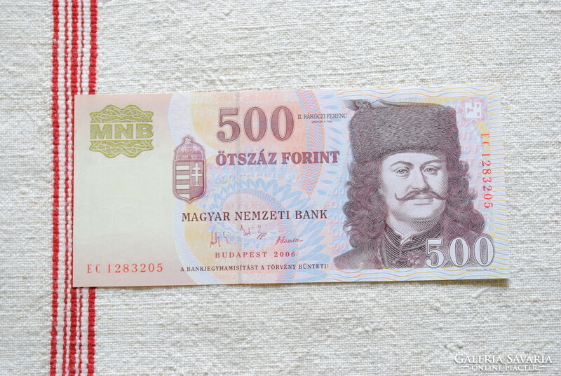 500 Forint 2006 (EC) UNC 50. Évforduló 1956