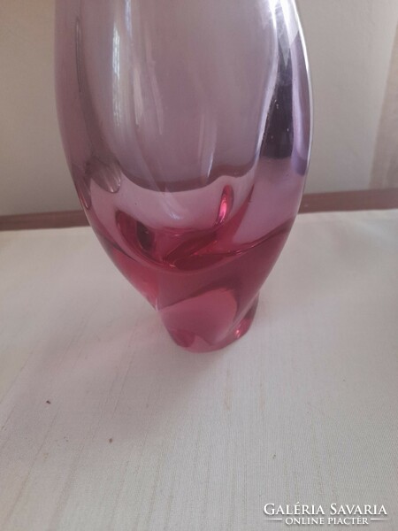 Miloslav Klinger Cseh váza Pink színben