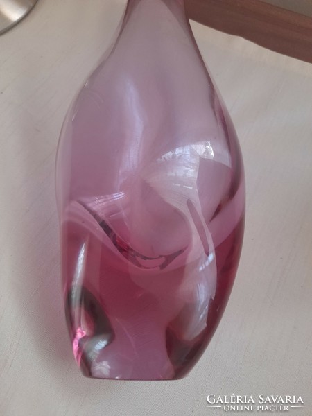 Miloslav Klinger Cseh váza Pink színben