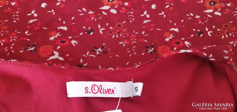 Csini, gumipántos nyári top S méretben (S.Oliver)