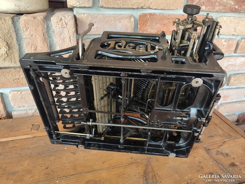 1911 IDEAL TYPEWRITER A4 sn 86931 antik QWERTZ Schreibmaschine írógép