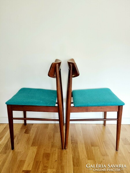 Mid-century teak szék pár