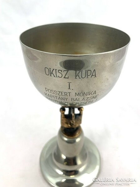 Muharos Lajos gravírozott díszserleg - 04454