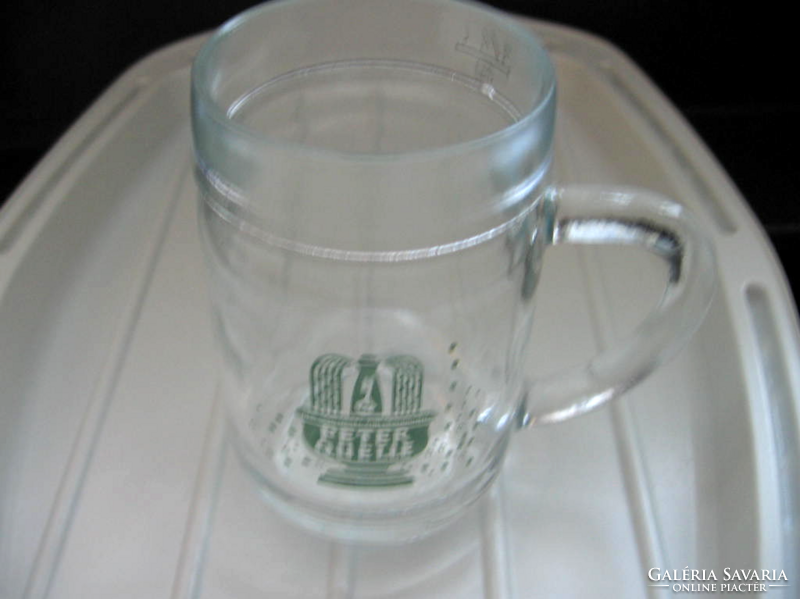 Retro Peter Quelle kis korsó 1/4 l-es Mäser