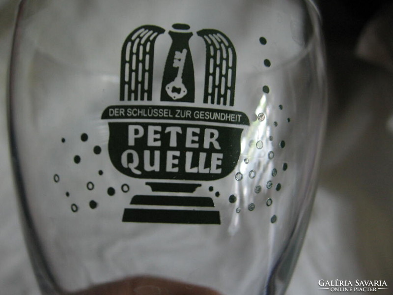 Retro Peter Quelle talpas pohár készlet 4+2 db-os