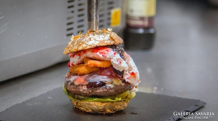 24 kt 2g ehető arany - az otthoni Michelin csillagos BBQ-