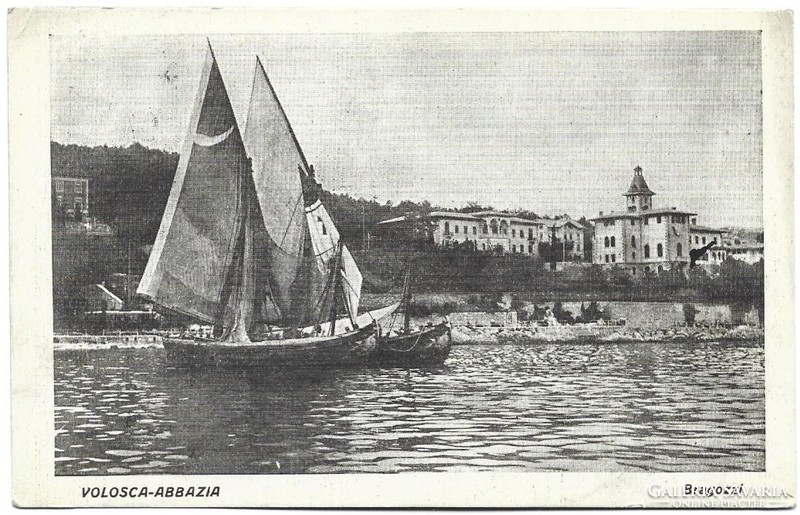 Abbázia-Volosca  Bragozzi Vitorlás