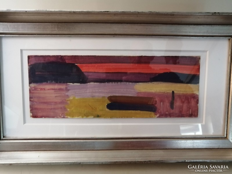 BALATON  -  TEMPERA FESTMÉNY
