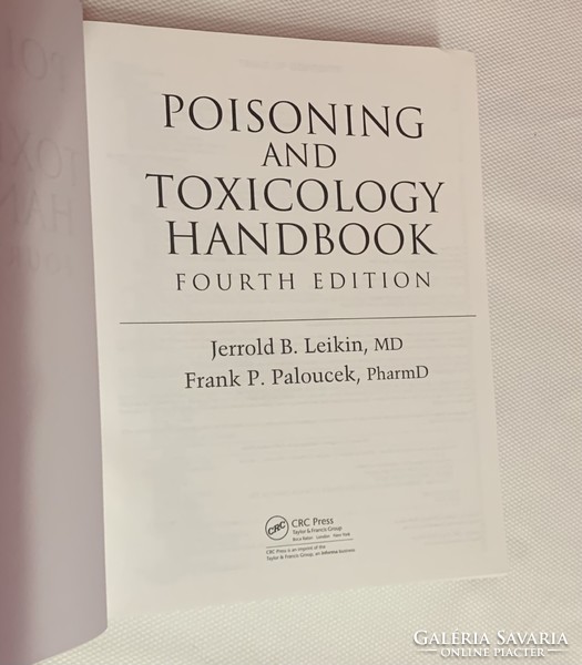 Orvosi szakkönyv - Poisoning and Toxicology Handbook (4th edition)