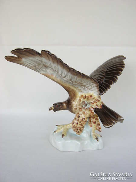 Herendi porcelán sas madár nagy méretű 31 cm