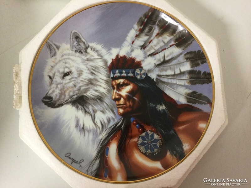 Limitált darabszámban készült, sorszámozott Franklin Mint Heirloom Recommendation angol porcelán