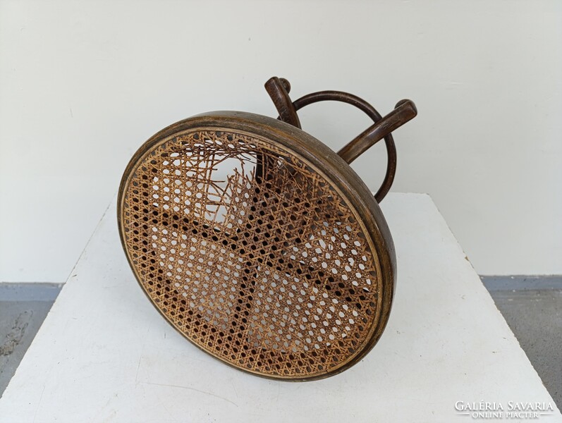 Antik zongoraszék Thonet bútor zongora szék zene fonatozása szakadt 753 9456
