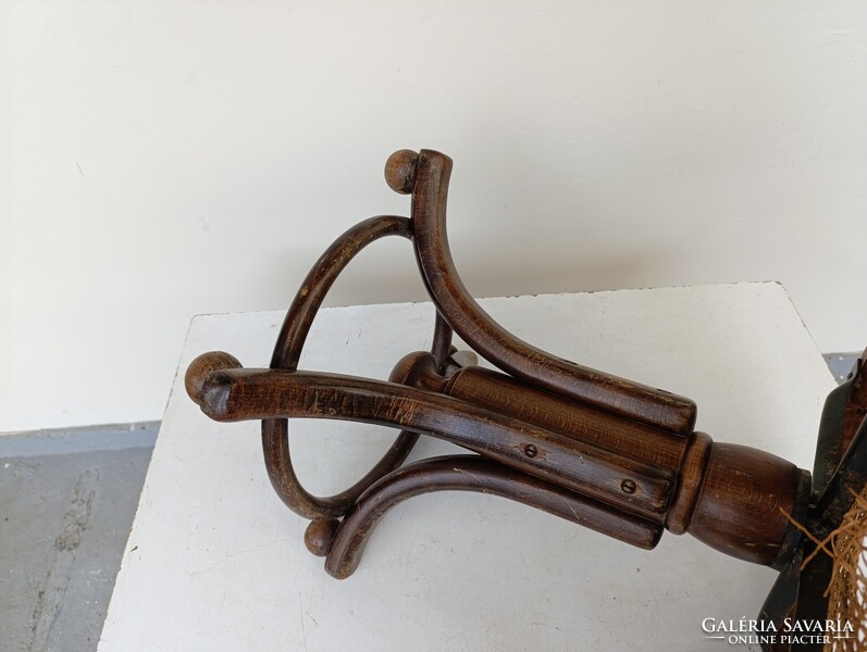 Antik zongoraszék Thonet bútor zongora szék zene fonatozása szakadt 753 9456