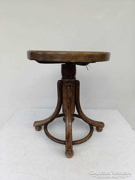 Antik zongoraszék Thonet bútor zongora szék zene fonatozása szakadt 753 9456