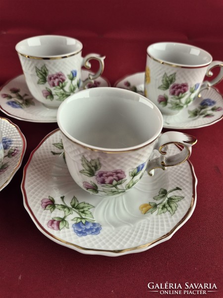 Ravenclaw hydrangea patterned coffee cups
