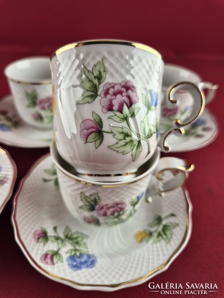 Ravenclaw hydrangea patterned coffee cups
