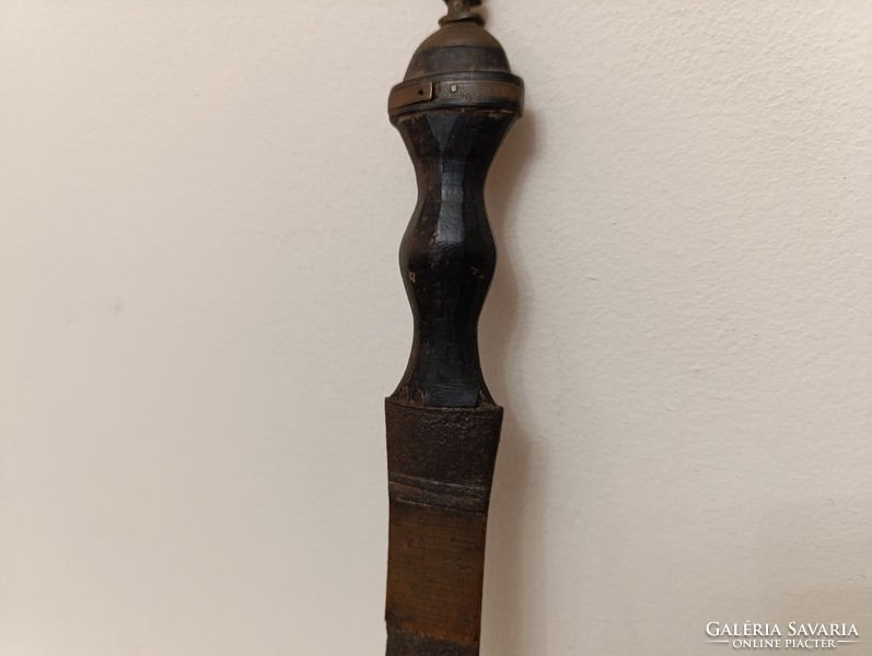 Antik afrikai patinás tuareg fegyver kés 329 9094