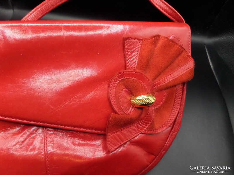 Franco Bellini (eredeti) VINTAGE crossbody női elegáns alkalmi bőrtáska