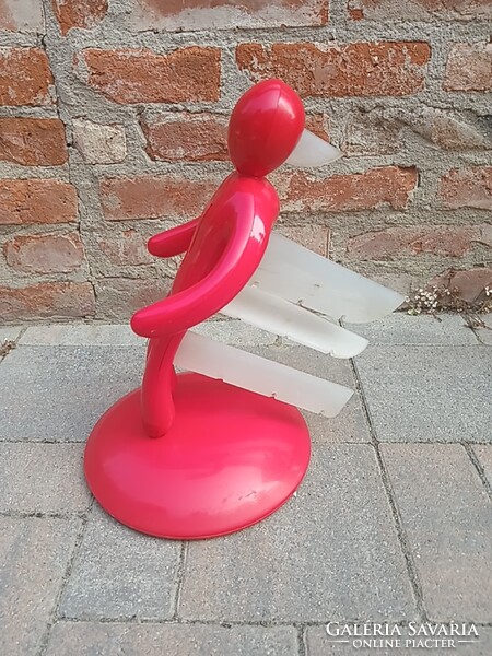 Pop art Raffaele Iannelo Red Voodoo  késblokktartó / Vintage Decor