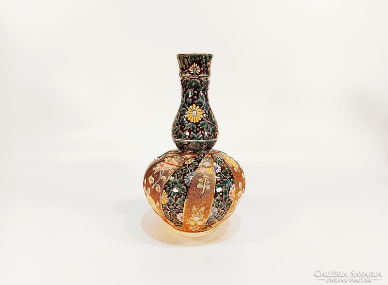 FISCHER J. ANTIK PORCELÁN VÁZA ,25 CM MAGAS (R024)
