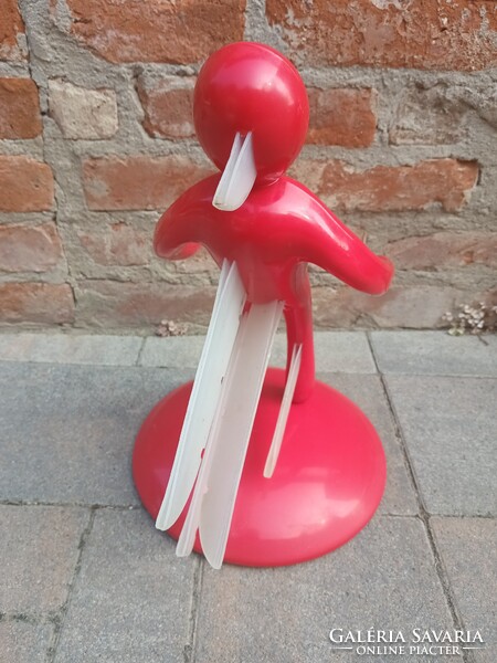 Pop art Raffaele Iannelo Red Voodoo  késblokktartó / Vintage Decor