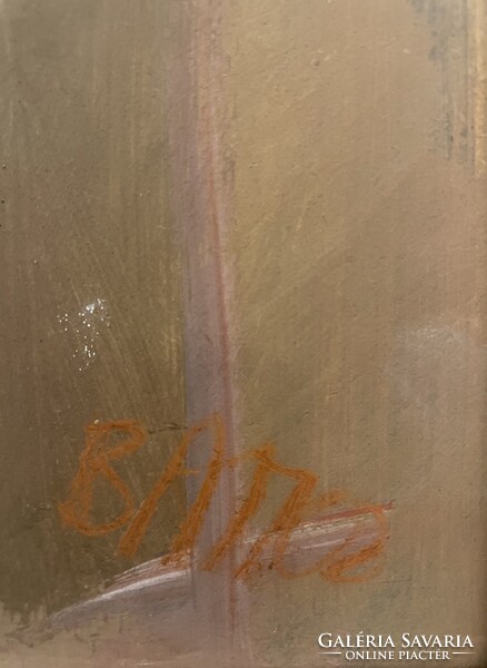 Baticz Levente (1941- ) EREDETI 73x93 cm olajfestménye