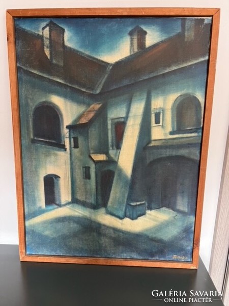 Roisz Vilmos olaj vászon
