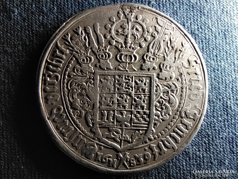 Német államok Brunswick-Lüneburg Hercegség Celle város Frederick ezüst 1 tallér 1639