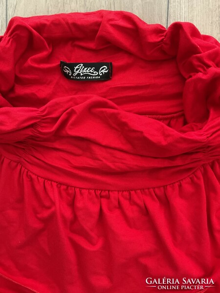 Piros mini szoknya S/M