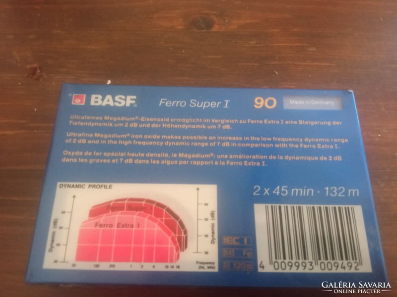 Bontatlan BASF Ferro Super I magnó kazetta