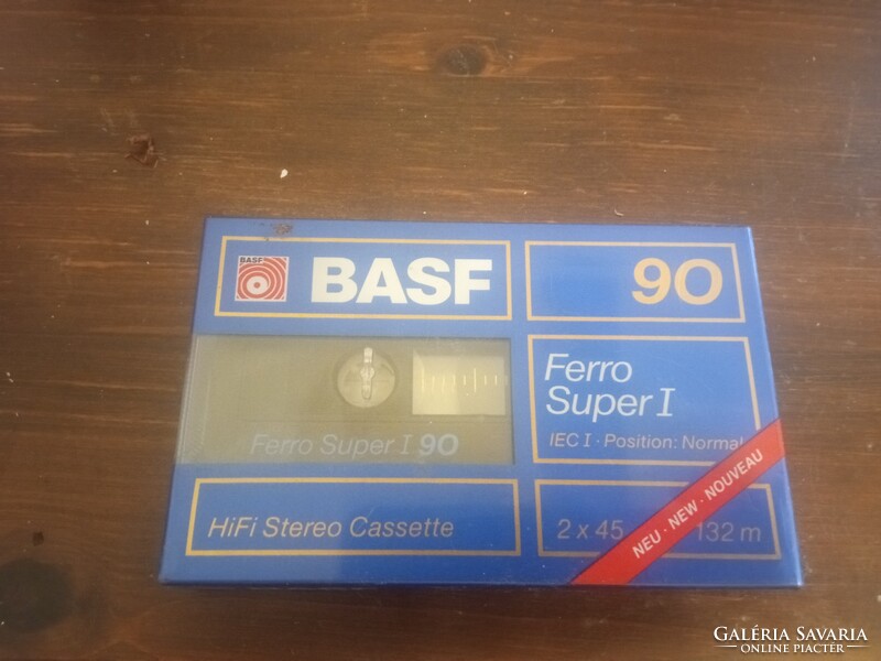 Bontatlan BASF Ferro Super I magnó kazetta