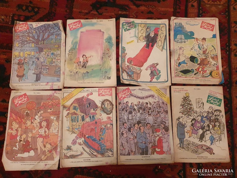 Ludas Matyi 1985 évfolyam 1,15,21-24, 27-29,31,33,38-41,49-52 szám