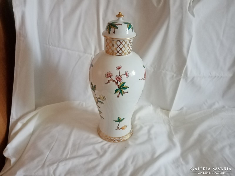 Hollóházi urnavase, 40 cm tall, flawless, collector's item