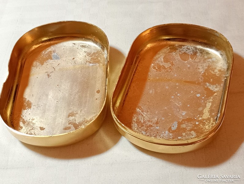 SOLUNA borotválkozó utazó készlet retro 20x13x5cm
