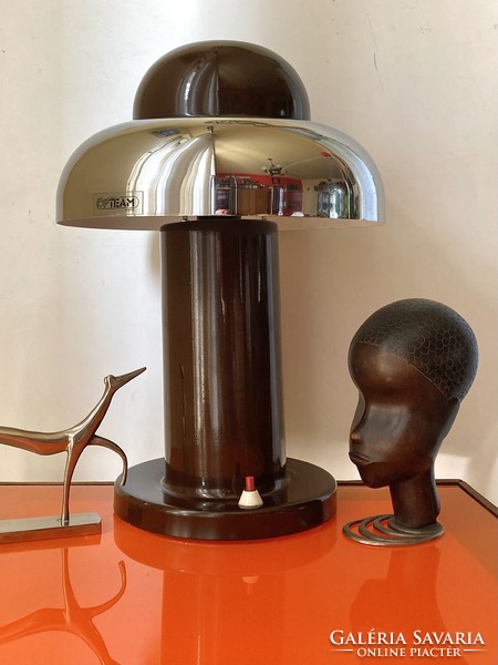 OPTEAM “felhő” design iparművészeti ikonikus fém asztali lámpa - 1976