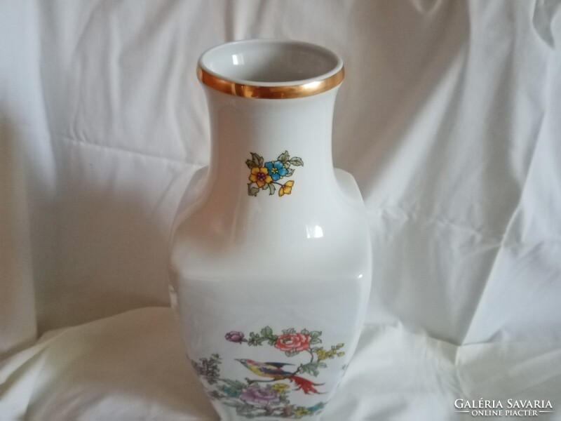 Hollóházi Parrot Vase, 40 cm Tall, Flawless, Collector's Item