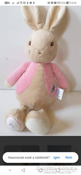 Nyúl Péter plüssök (Lily nyuszi) 008. - Peter Rabbit plush (Flopsy, Mopsy and Cotton-tail) 008.