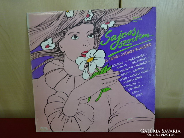 Vinyl LP - qualiton slpm- 16749, stereo. The hits of György G. Dénes. Emi