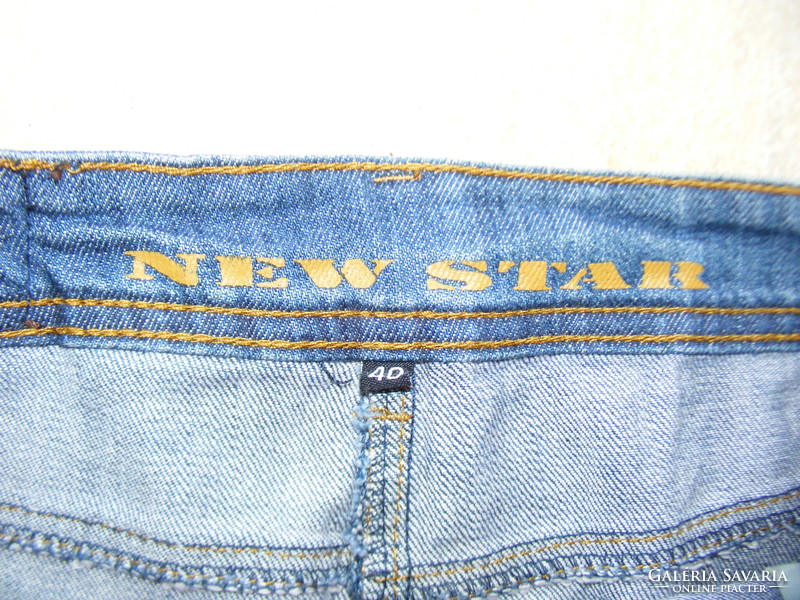 New Star női farmer mini alj, szoknya W: 40-es
