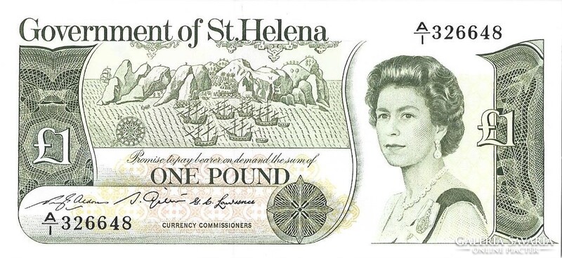 1 font pound 1981 Szent Ilona Erzsébet királynő UNC