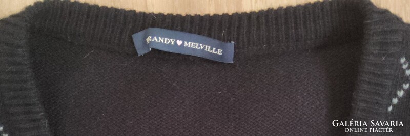 Brandy Melville női gyapjú mellény mellb. 90 cm