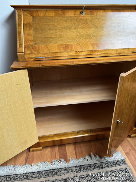 Biedermeier stílusú íróasztal szekreter