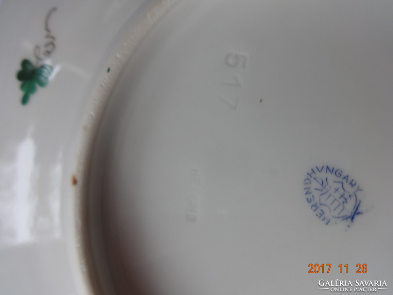 Herendi petrezselyem (Persil) mintás, 6 személyes étkészlet (20 db)
