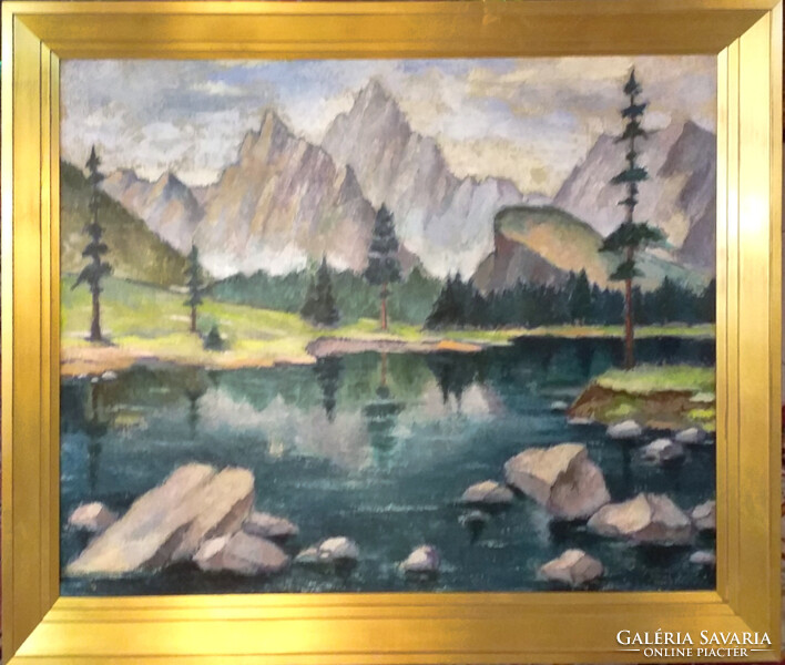 Szantrucsek Jenő (1903 - 1965) :Erdély Gyilkos-tó