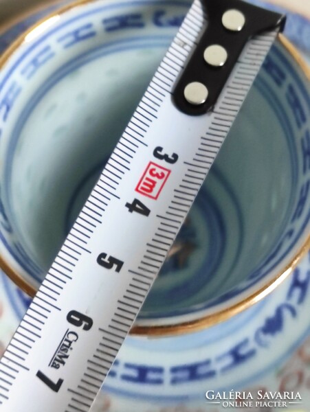 Vadonatúj címkés rizs szemes kínai porcelán kávés készlet