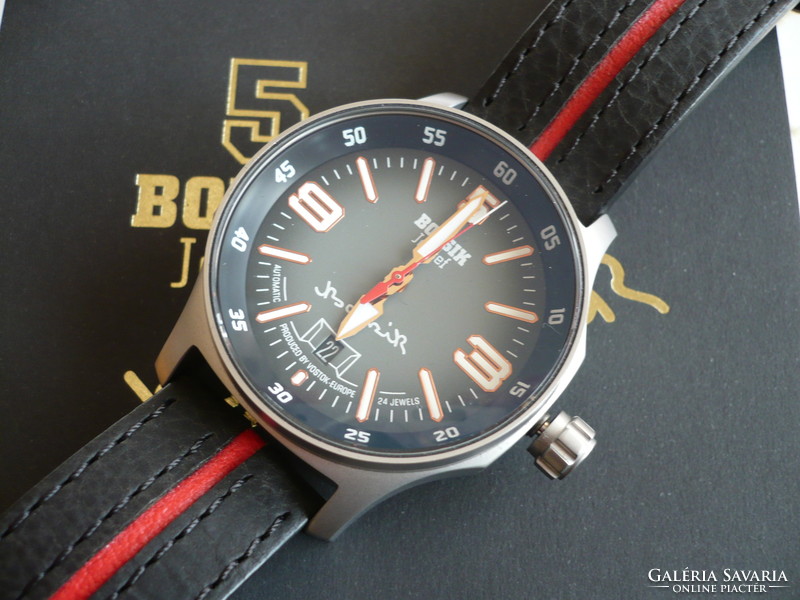 Vostok Europe 6:3 Bozsik limitált kiadású (041/100) extrém ritka automata karóra