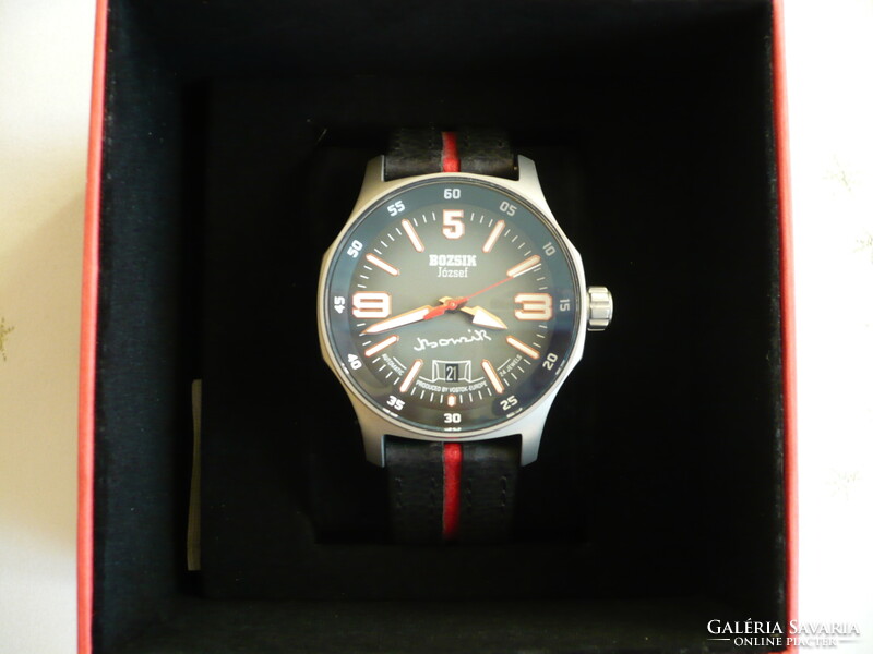 Vostok Europe 6:3 Bozsik limitált kiadású (041/100) extrém ritka automata karóra