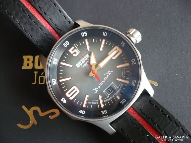 Vostok Europe 6:3 Bozsik limitált kiadású (041/100) extrém ritka automata karóra